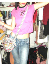 Bxoxo Y2K American retro streetwear hip-hop gothic sexy women crop top rock emo girl punk Harajuku chic geometric print slim baby tees